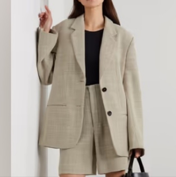 By Malene Birger Rosettan Beige Blazer - Picture 4 of 11